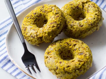 Pumpkin donuts