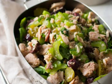 Luxury tuna salads