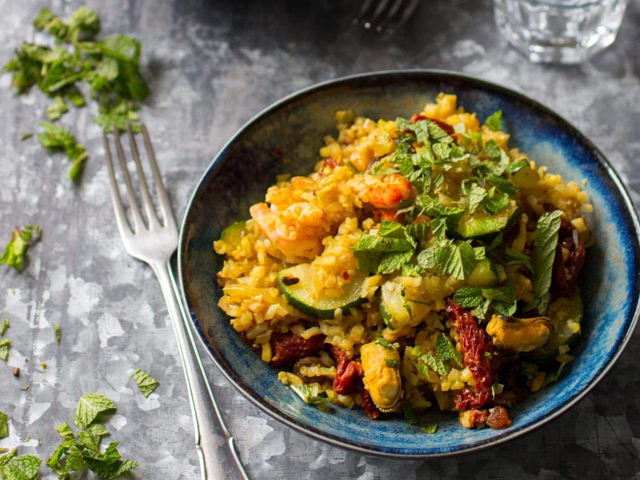 Couscous aux fruits de mer