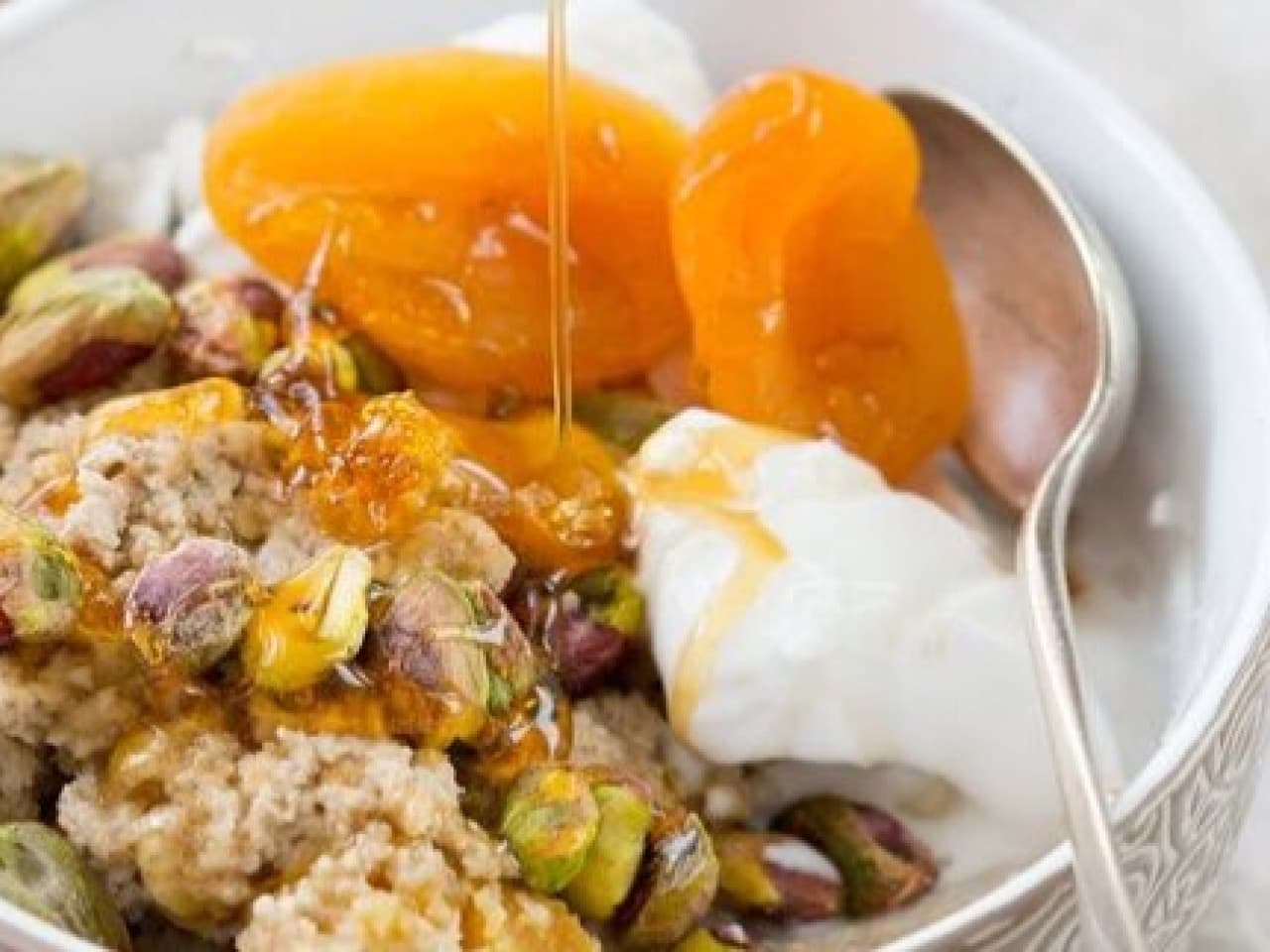 Breakfast Porridge with Apricot