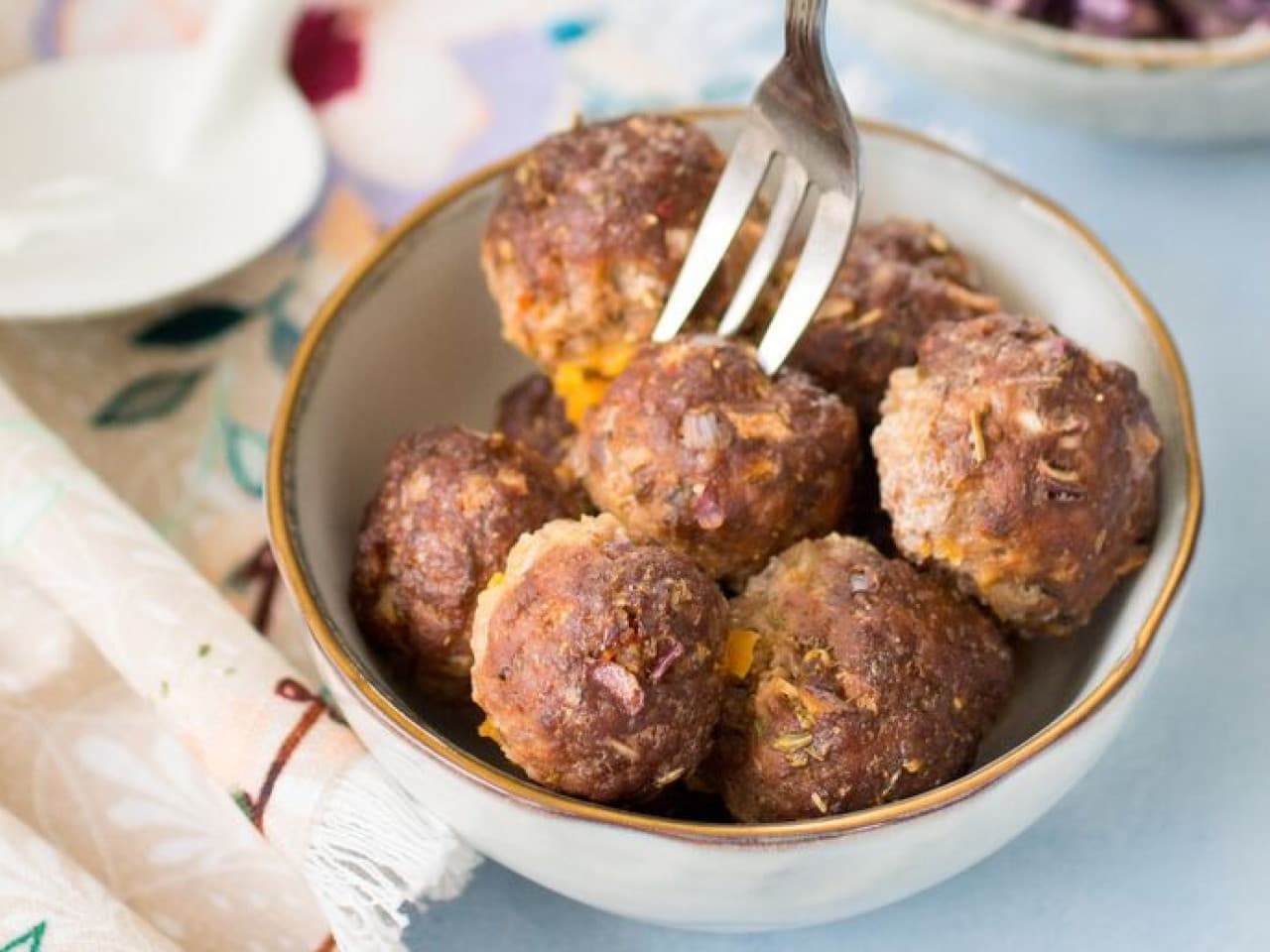 Boulettes de viande du four