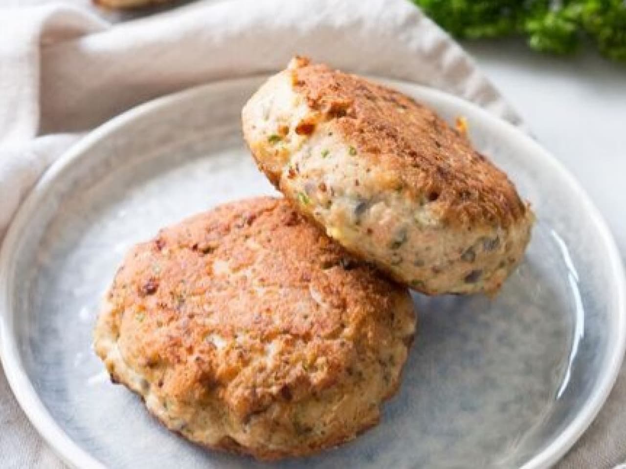 Tortas de salmón paleo