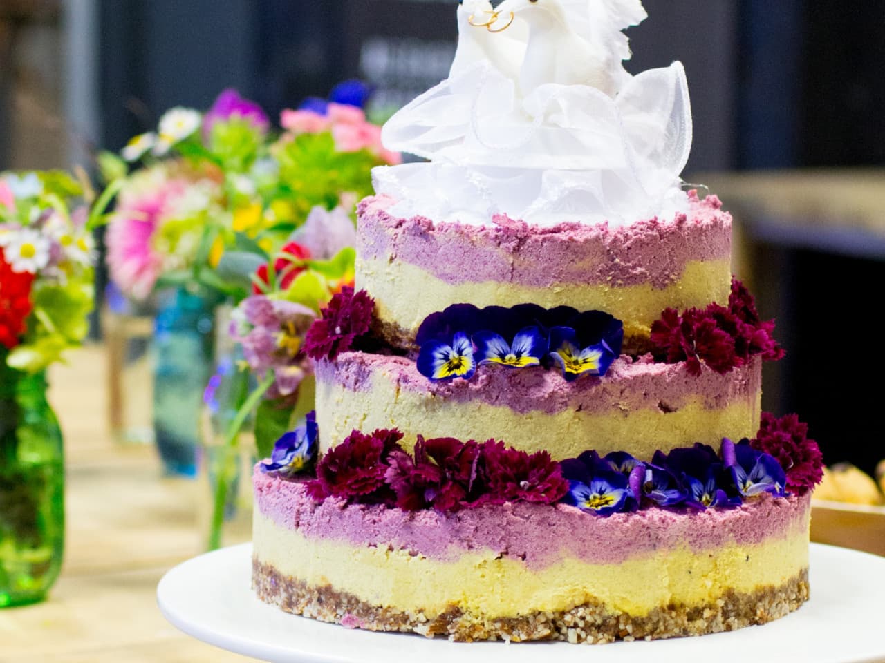 Gâteau de mariage paléo