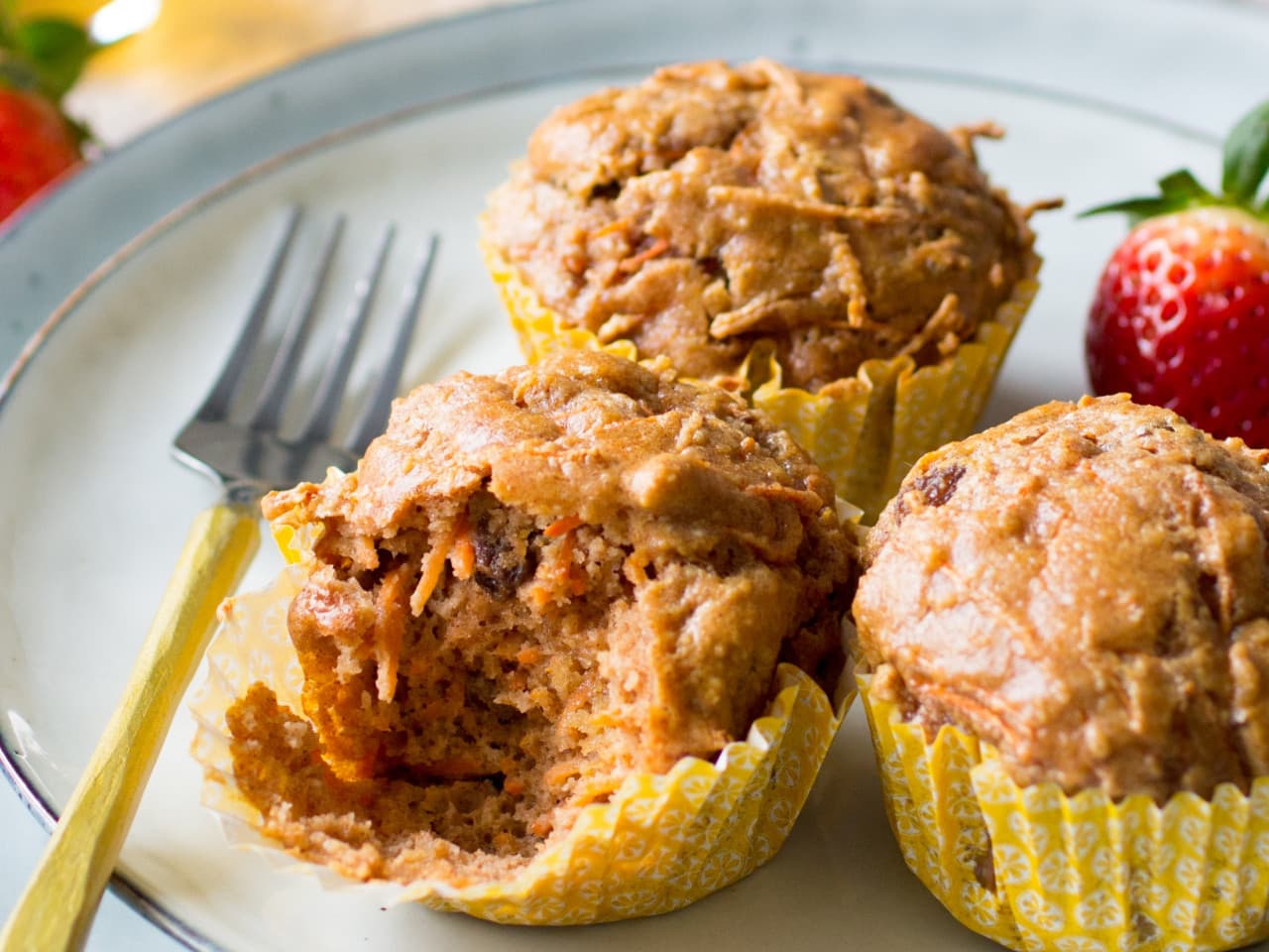 Carrot Cake breakfast muffins