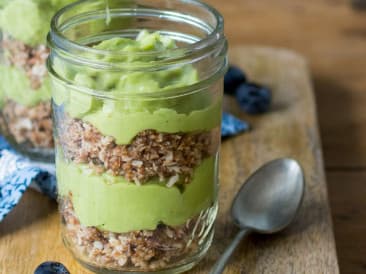 Avocado parfaits