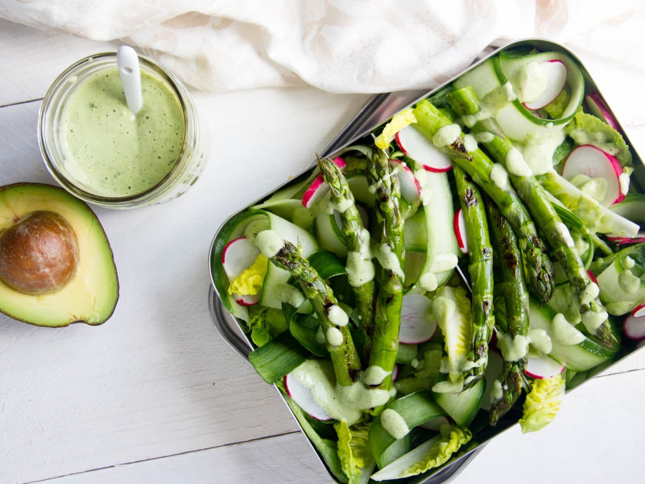 Ensalada de diosa verde