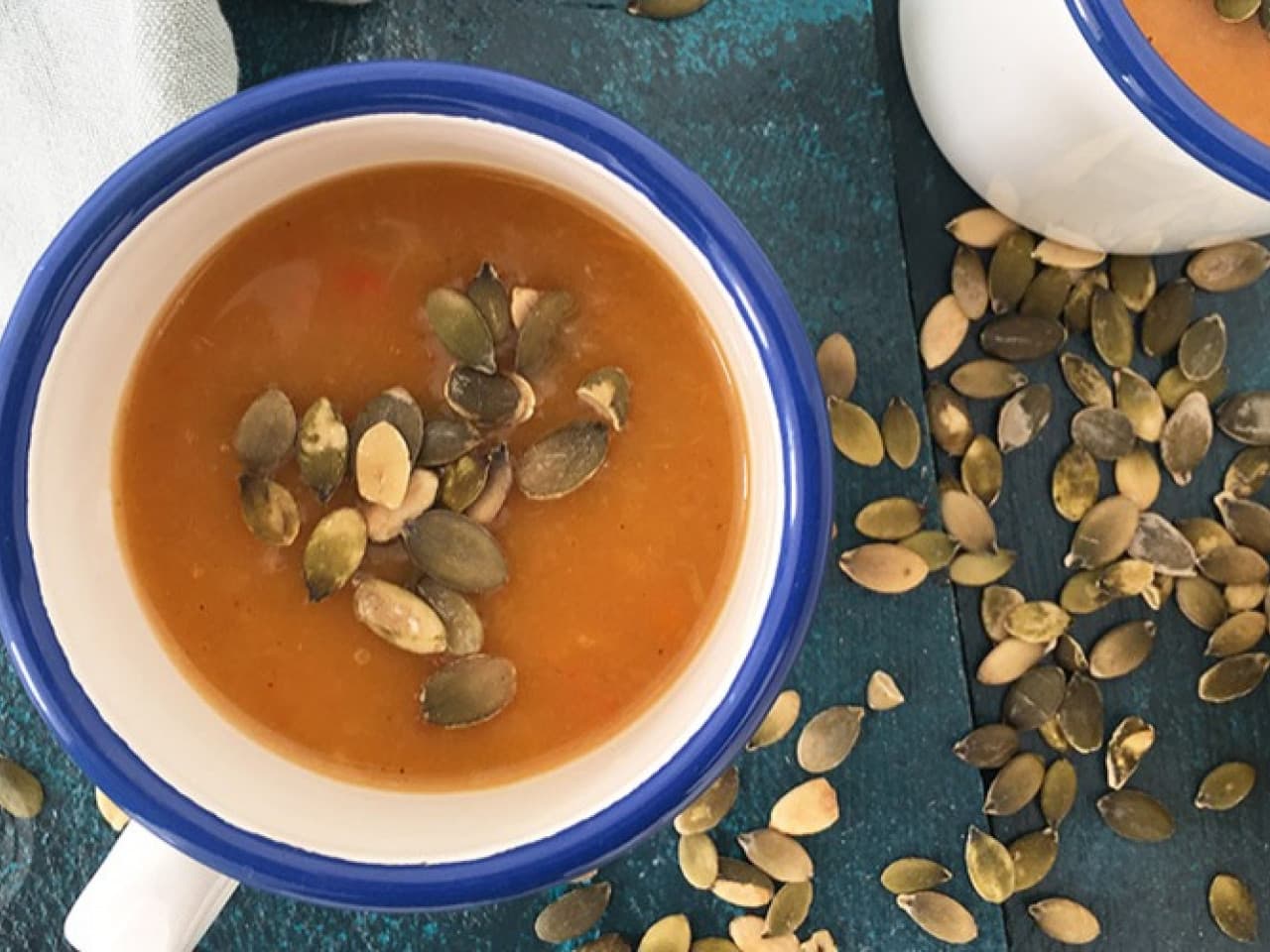 Sopa de calabaza asada