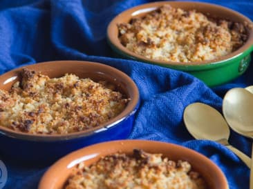 Apple crumble