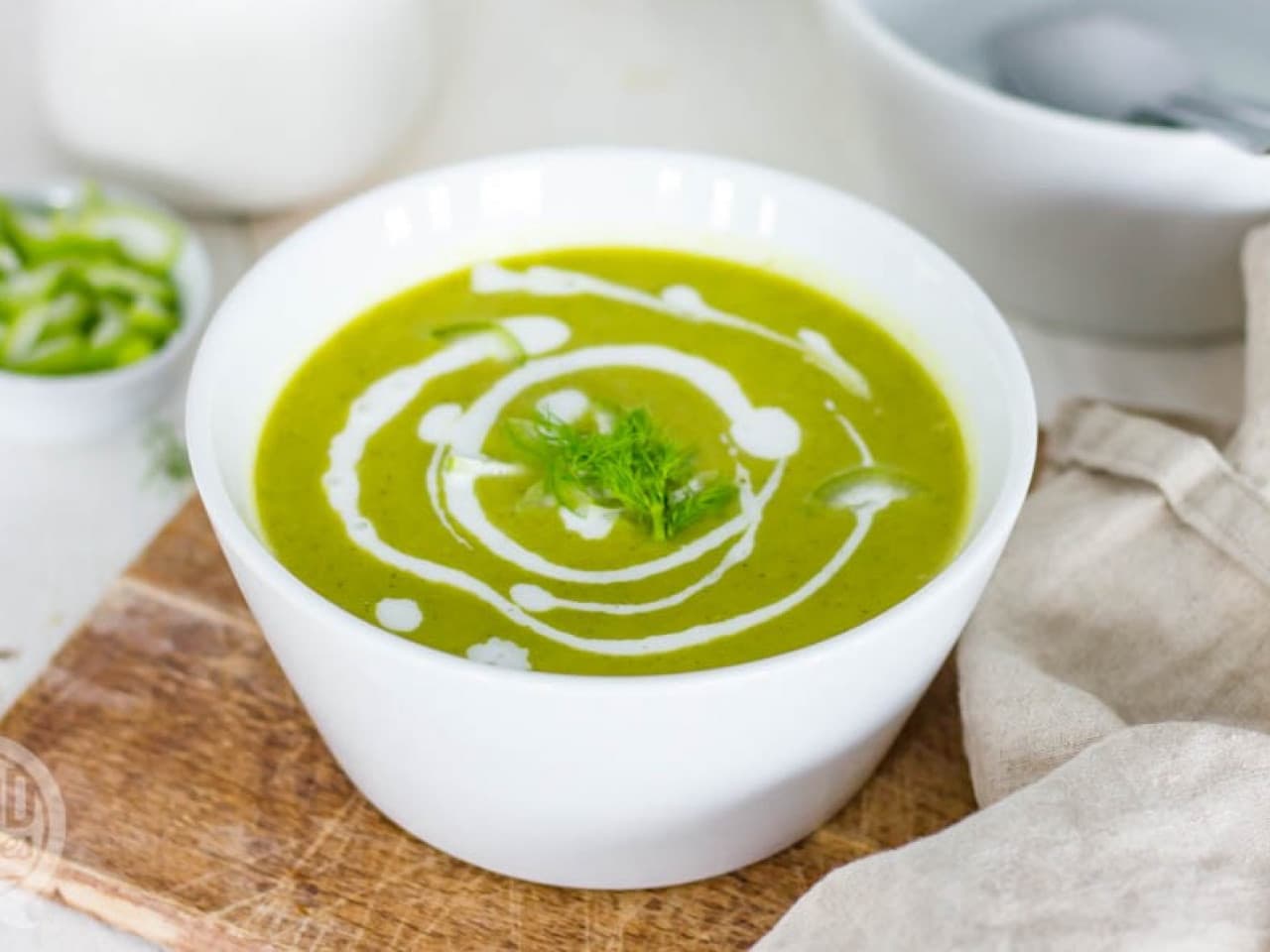 Soupe de fenouil au brocoli