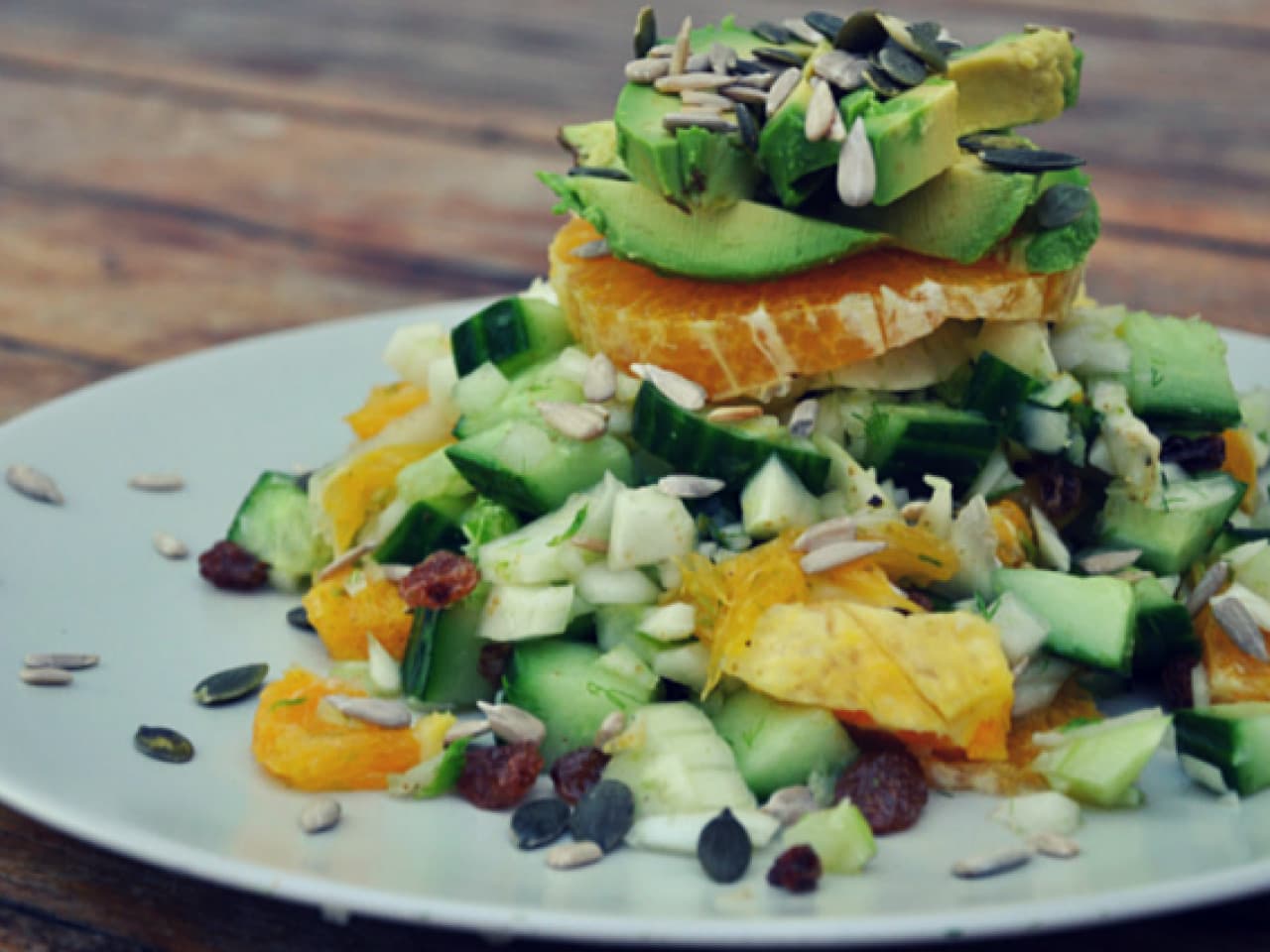 Ensalada de hinojo con mandarina