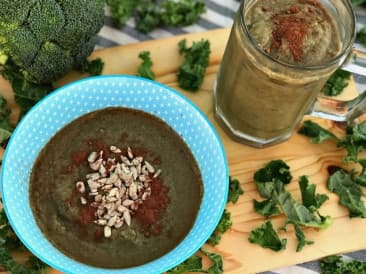 Winterse powersmoothie met cacao