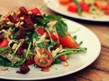 Ensalada italiana de tomate