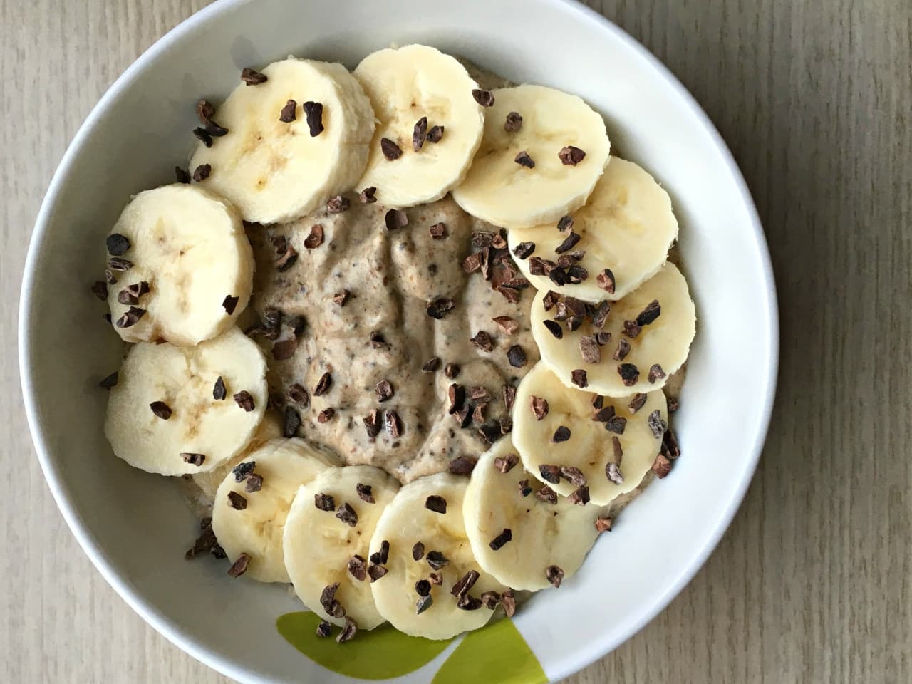 Cinnamon chia porridge