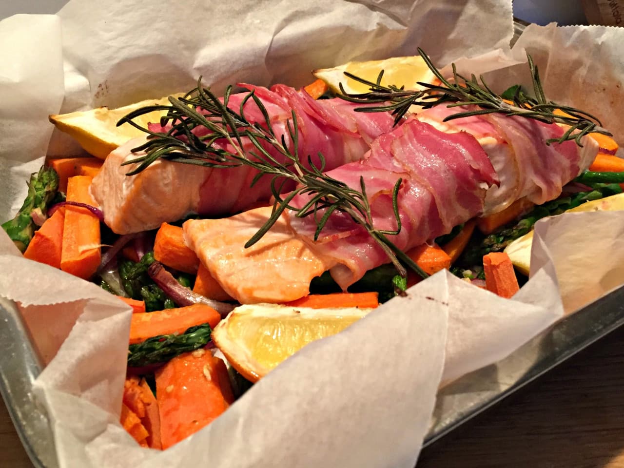 Fish from the oven