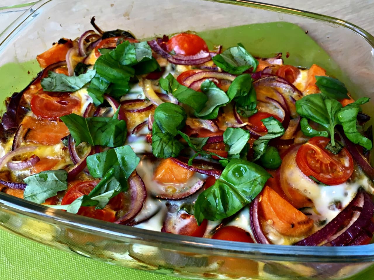 Sweet potato frittata