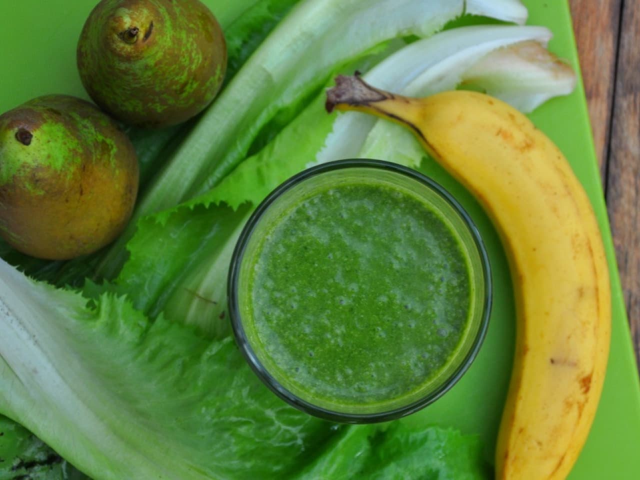 Batido de desayuno con escarola