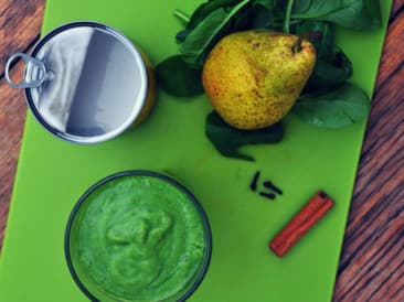 Breakfast smoothie: Spicy pear