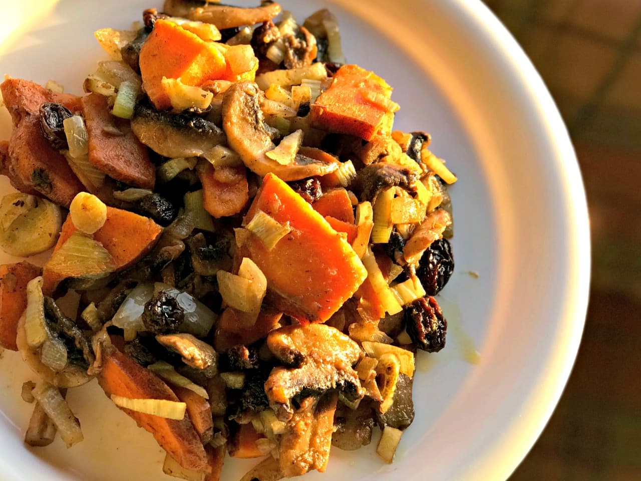 Plat à une casserole avec fenouil et champignons