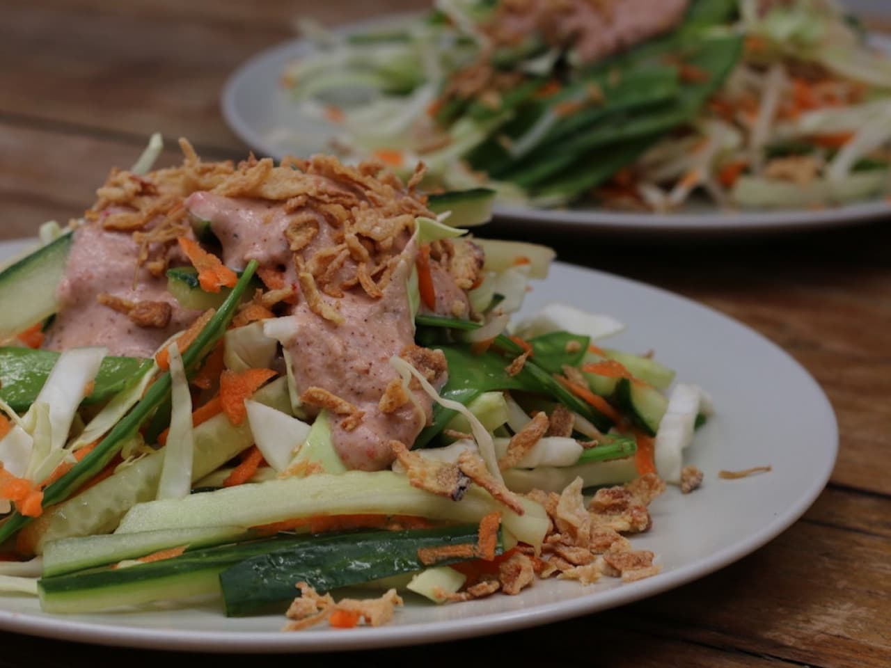 Gado gado à l'oeuf