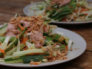 Gado Gado mit Ei