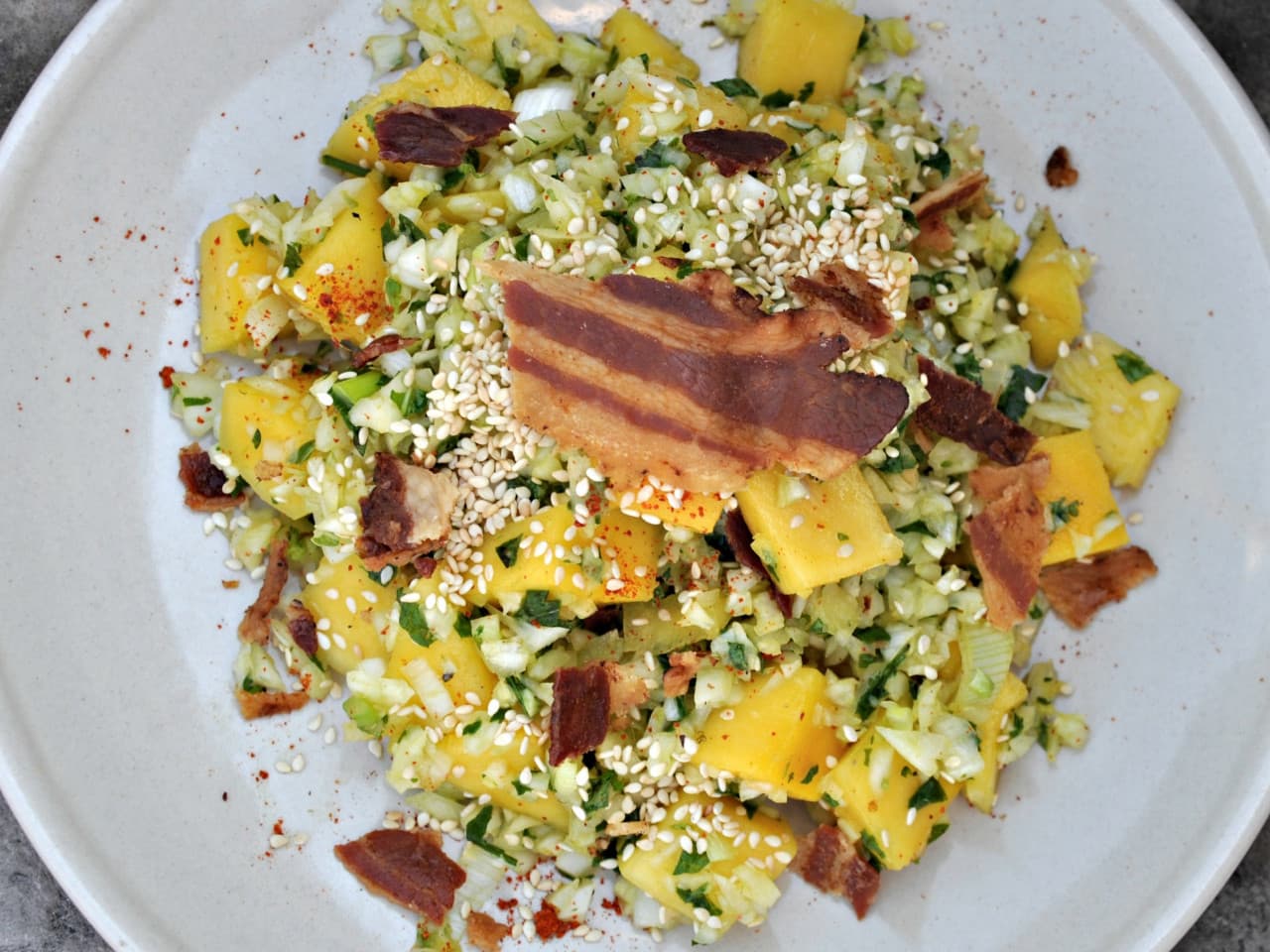 Fennel couscous with a “touch of Asia”