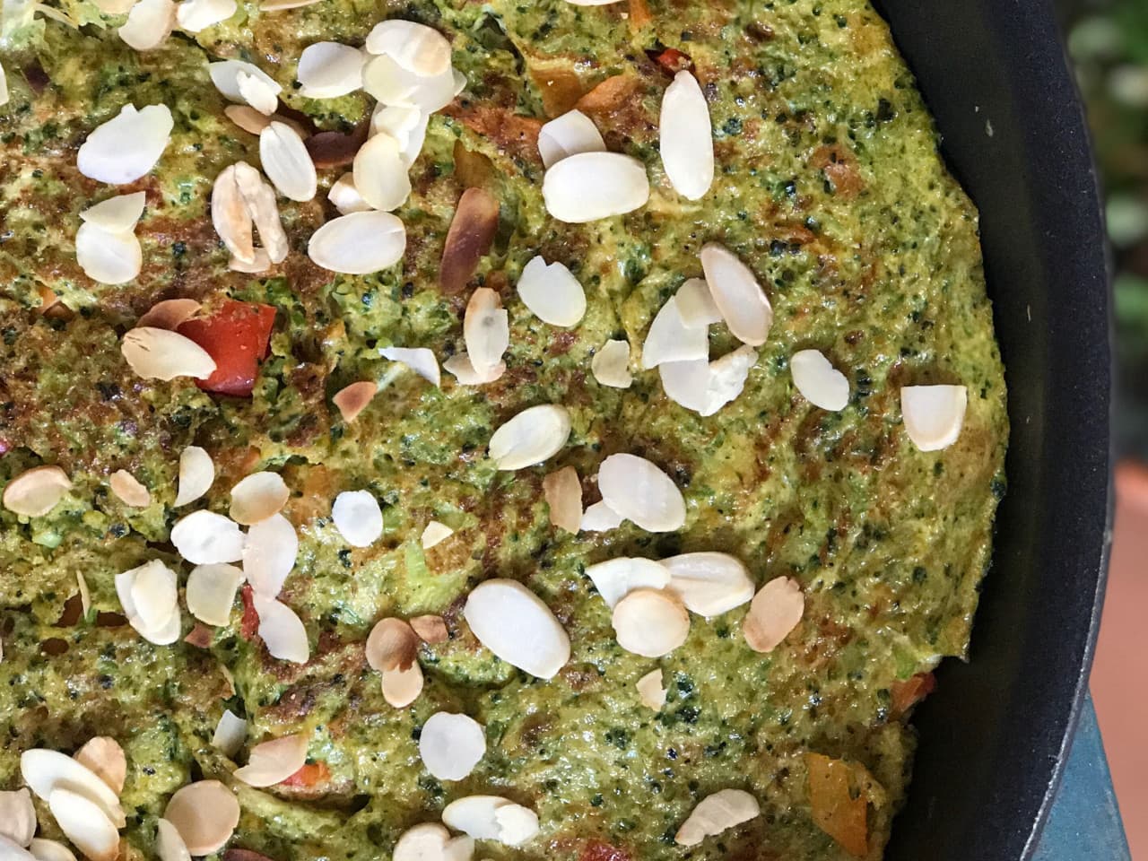 Moroccan vegetable frittata