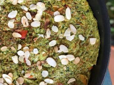 Frittata de verduras marroquíes