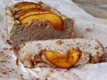 Peach cake