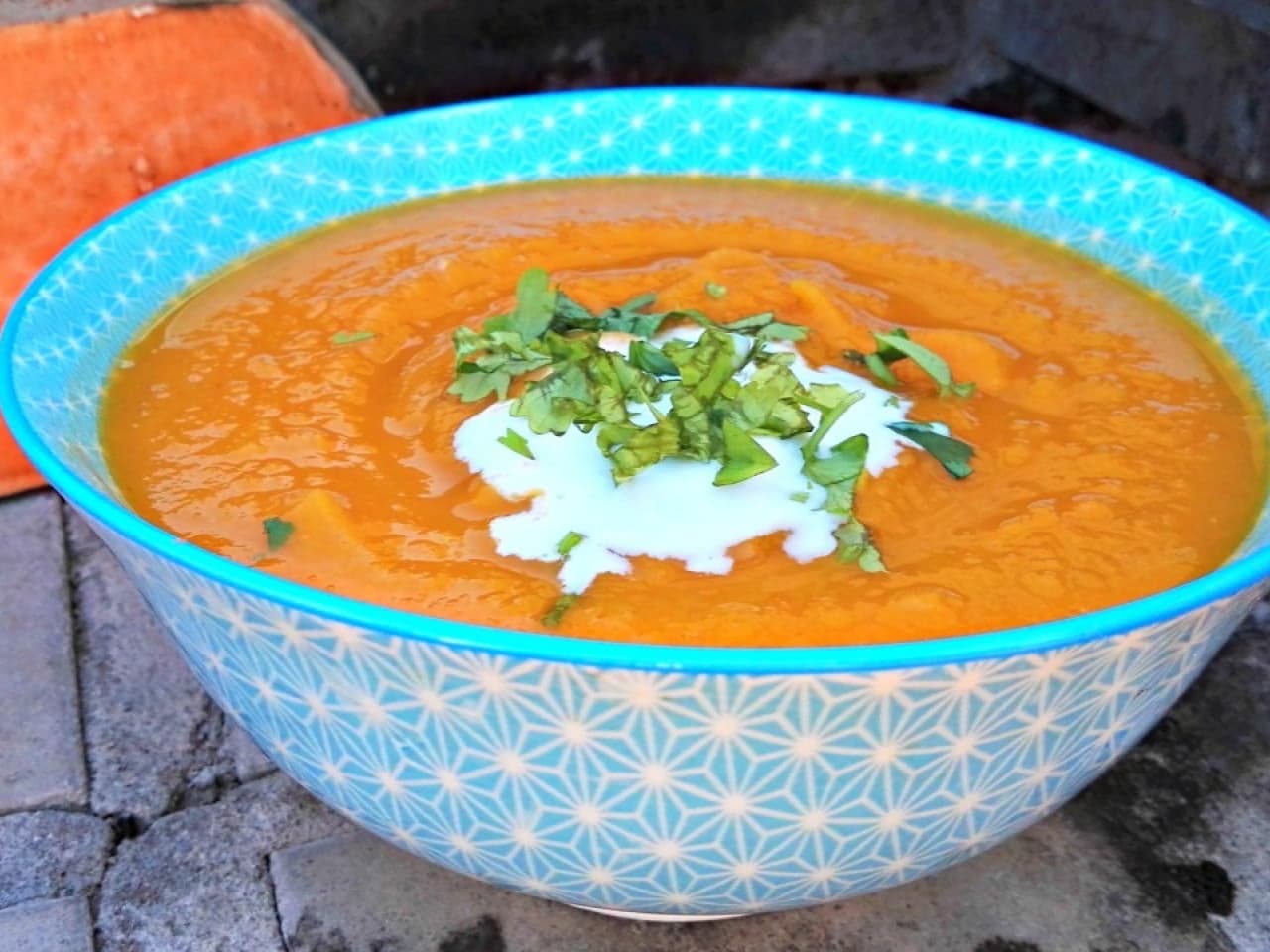 Soupe aux patates douces