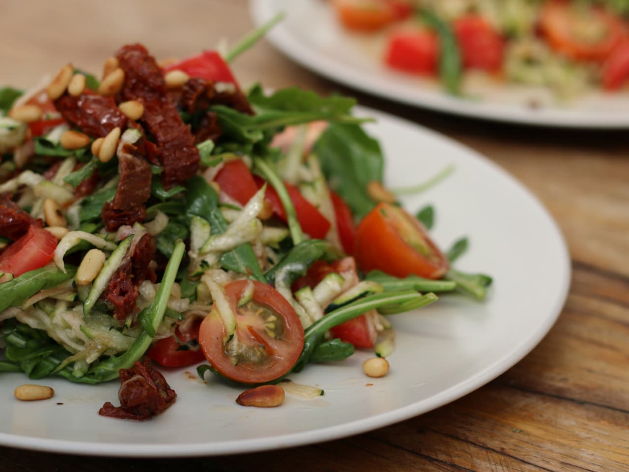 Ensalada italiana de almuerzo