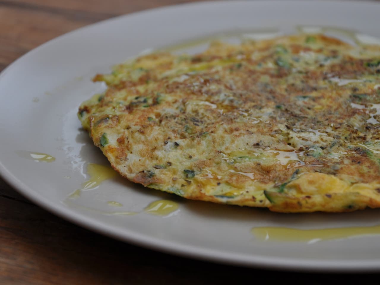 Frittata aux courgettes