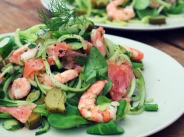 Salade de poisson au concombre