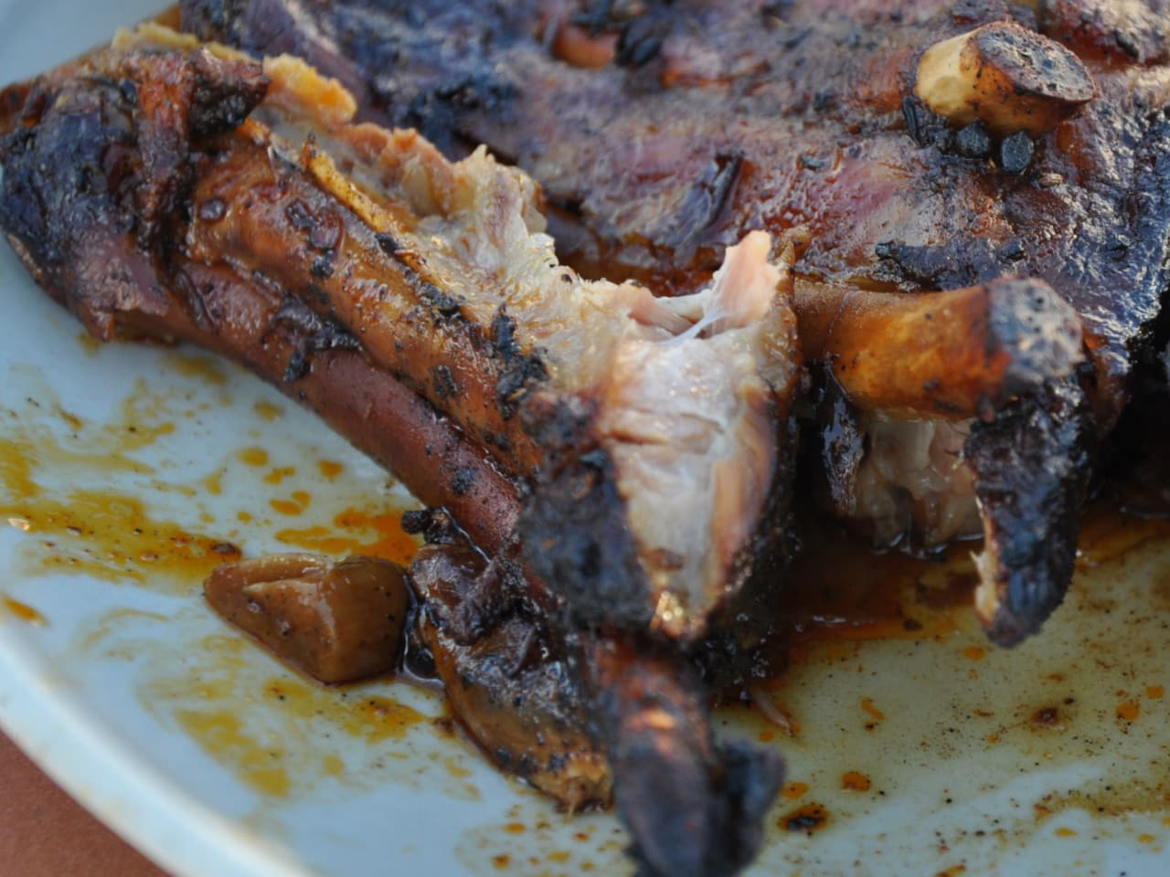 Spareribs Honing-drop Pikant