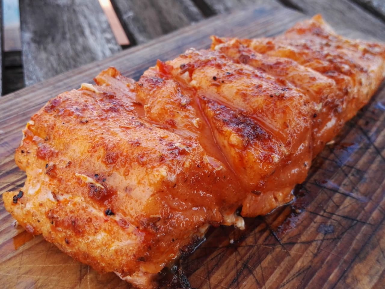 Gegrillter Lachs Latinstyle
