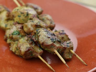 Brochette d'agneau