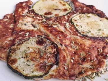 Courgette banaanpannenkoek