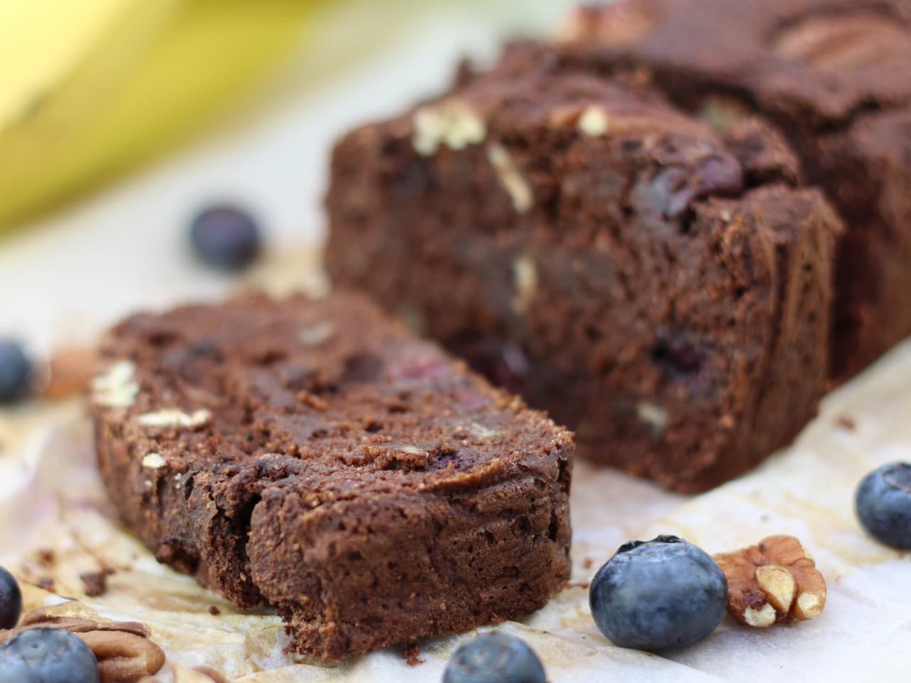 Paleo chocolate breakfast bread