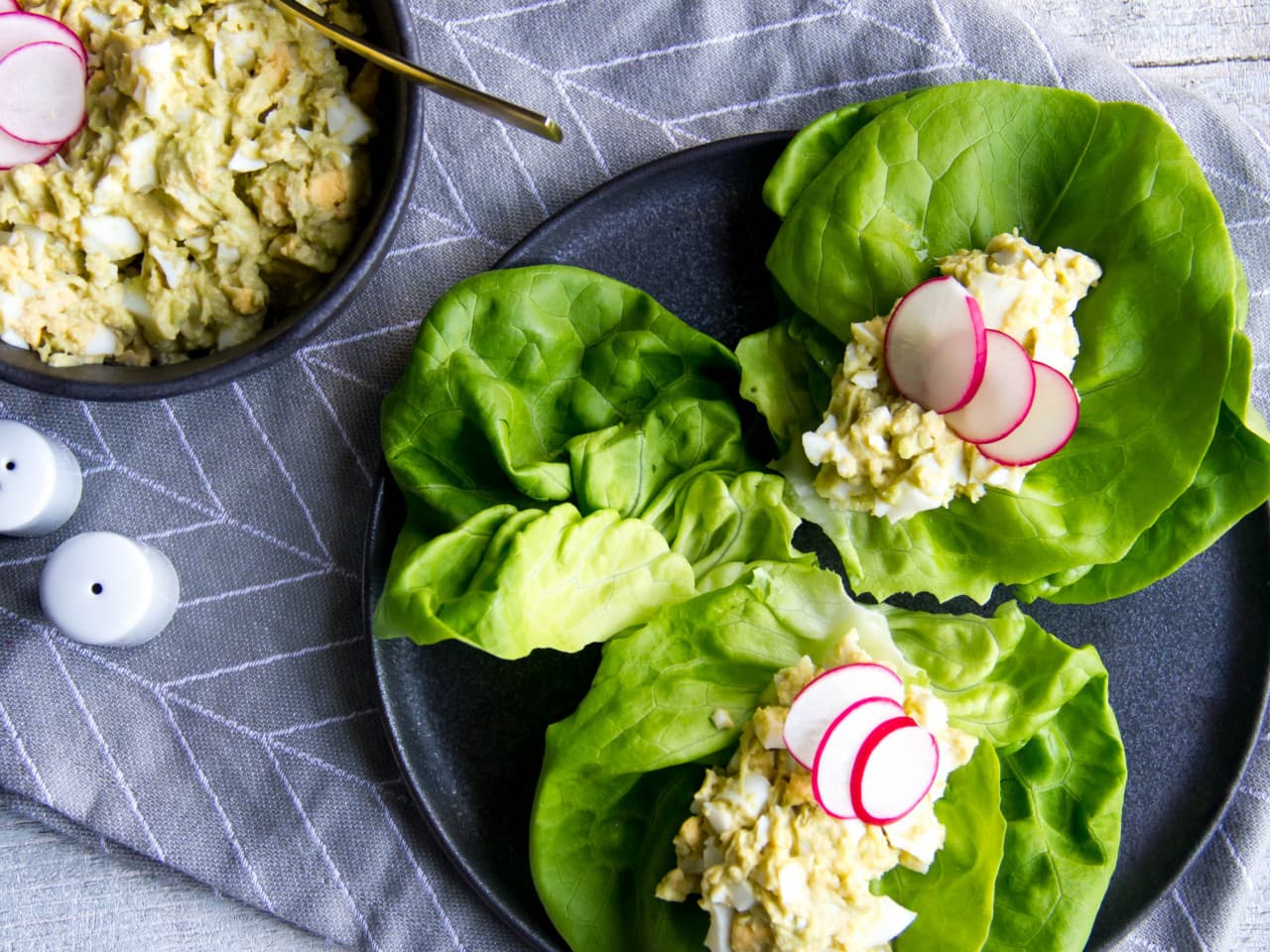 Avocado Ei Salade