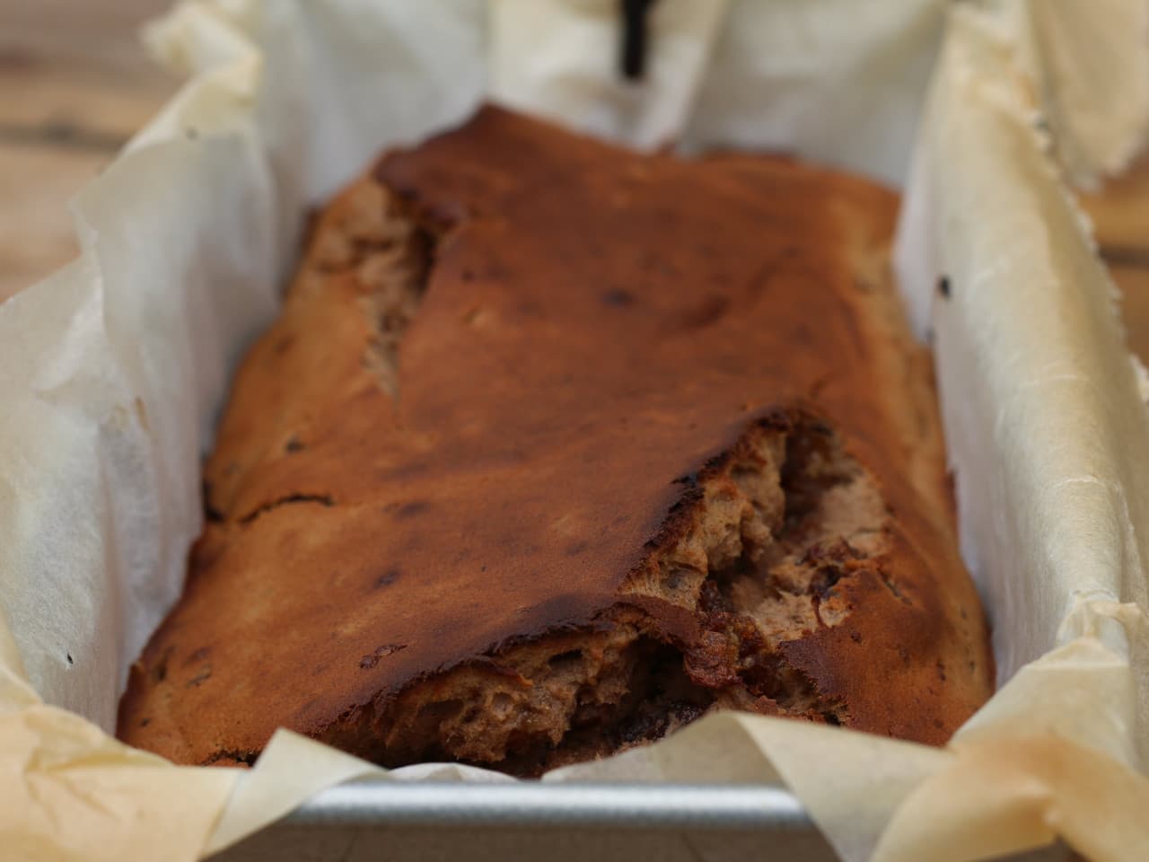 Pan de plátano fácil de guisante