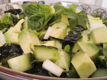 Salade d'avocat fraîche