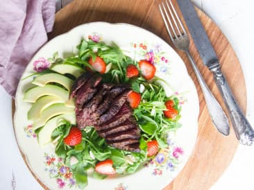 California steak salad