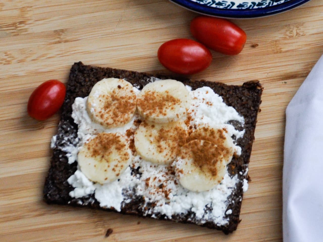 Snelle roggebrood lunch