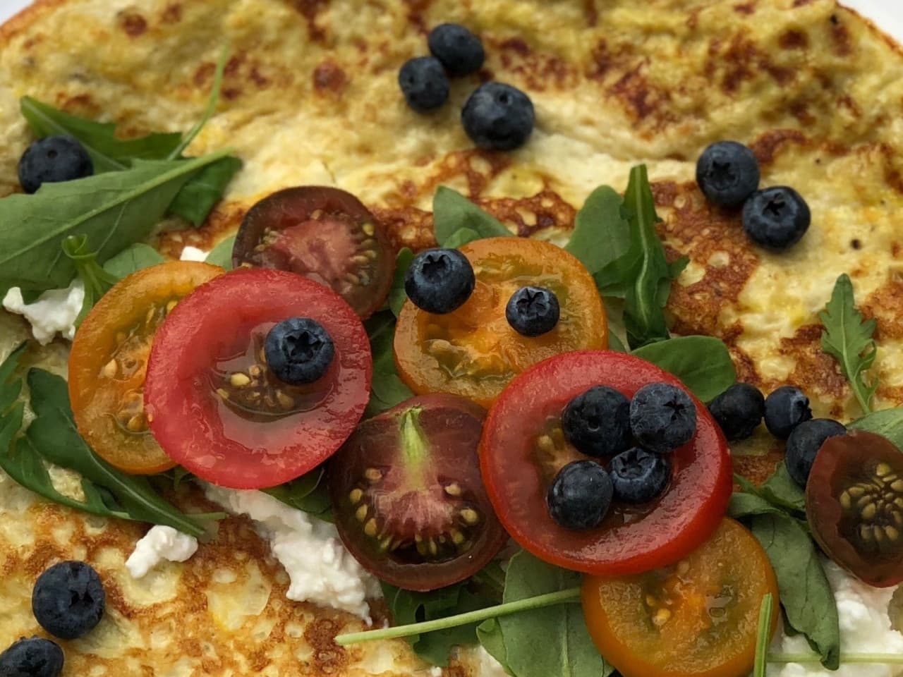 Sabroso y saludable; la envoltura de tortilla