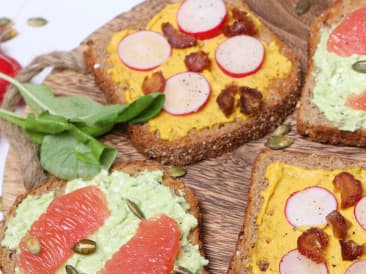 Überraschendes Sandwich