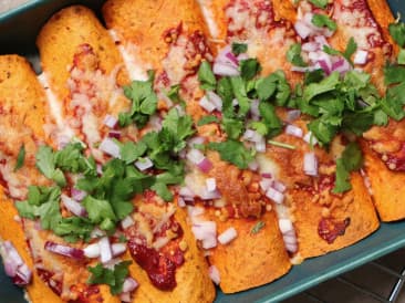 Mexicaanse burrito’s met (vega)gehakt & kaas