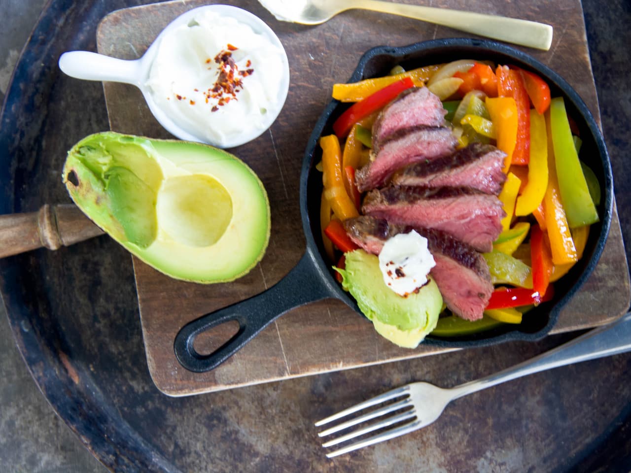 Fajitas au boeuf