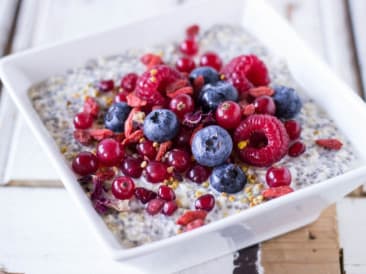 Budín vegano de chía
