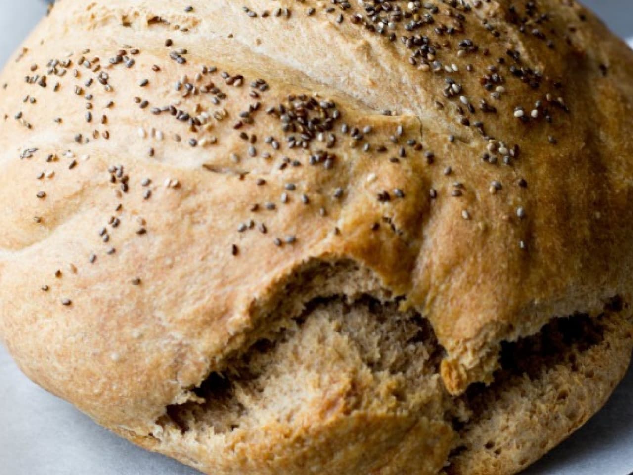 Pan de espelta con semillas de chia