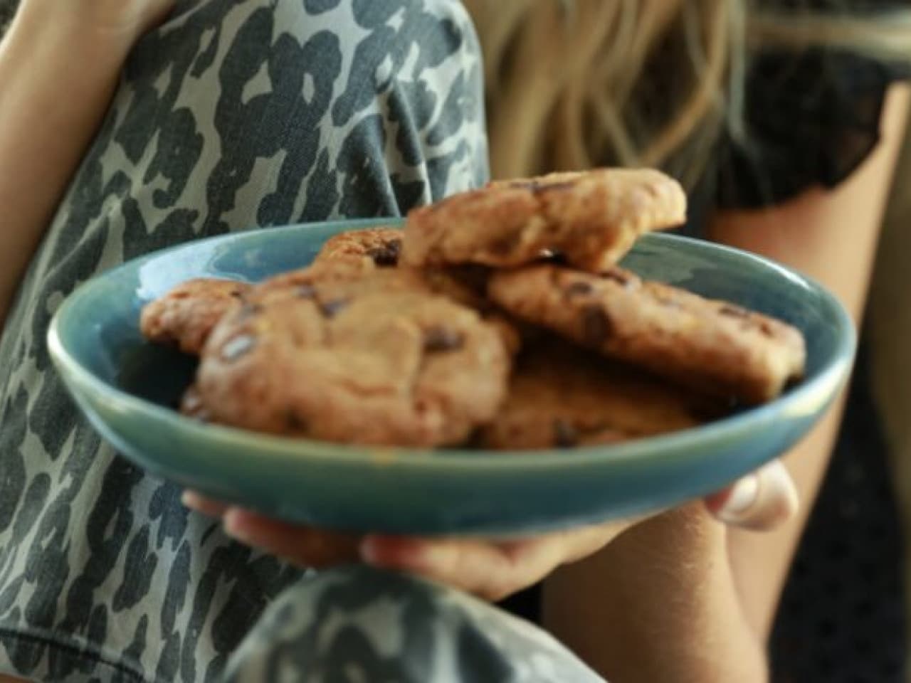 Galletas veganas fáciles de chispas de chocolate