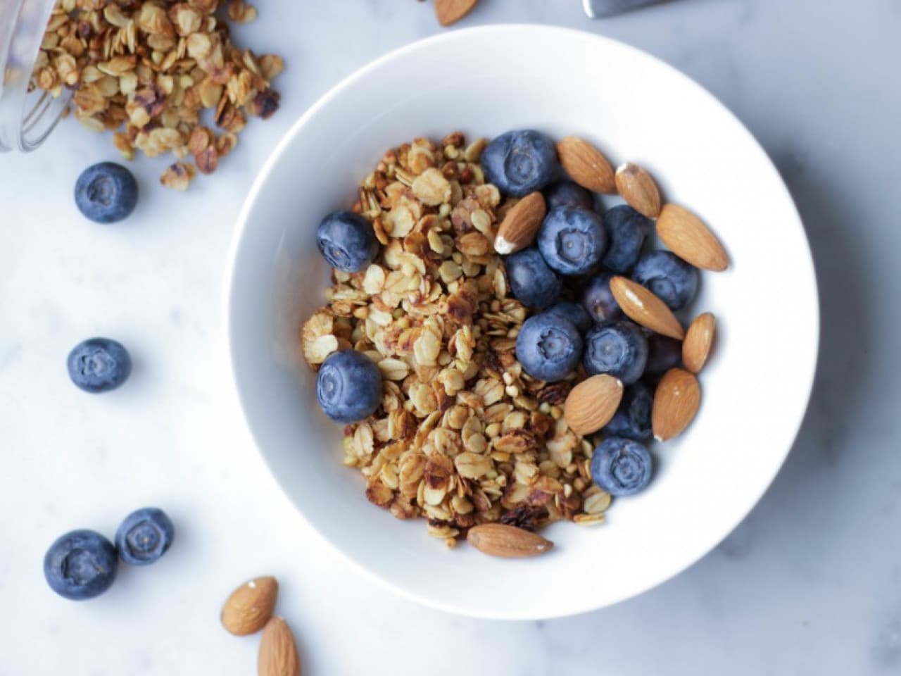 Granola con nueces